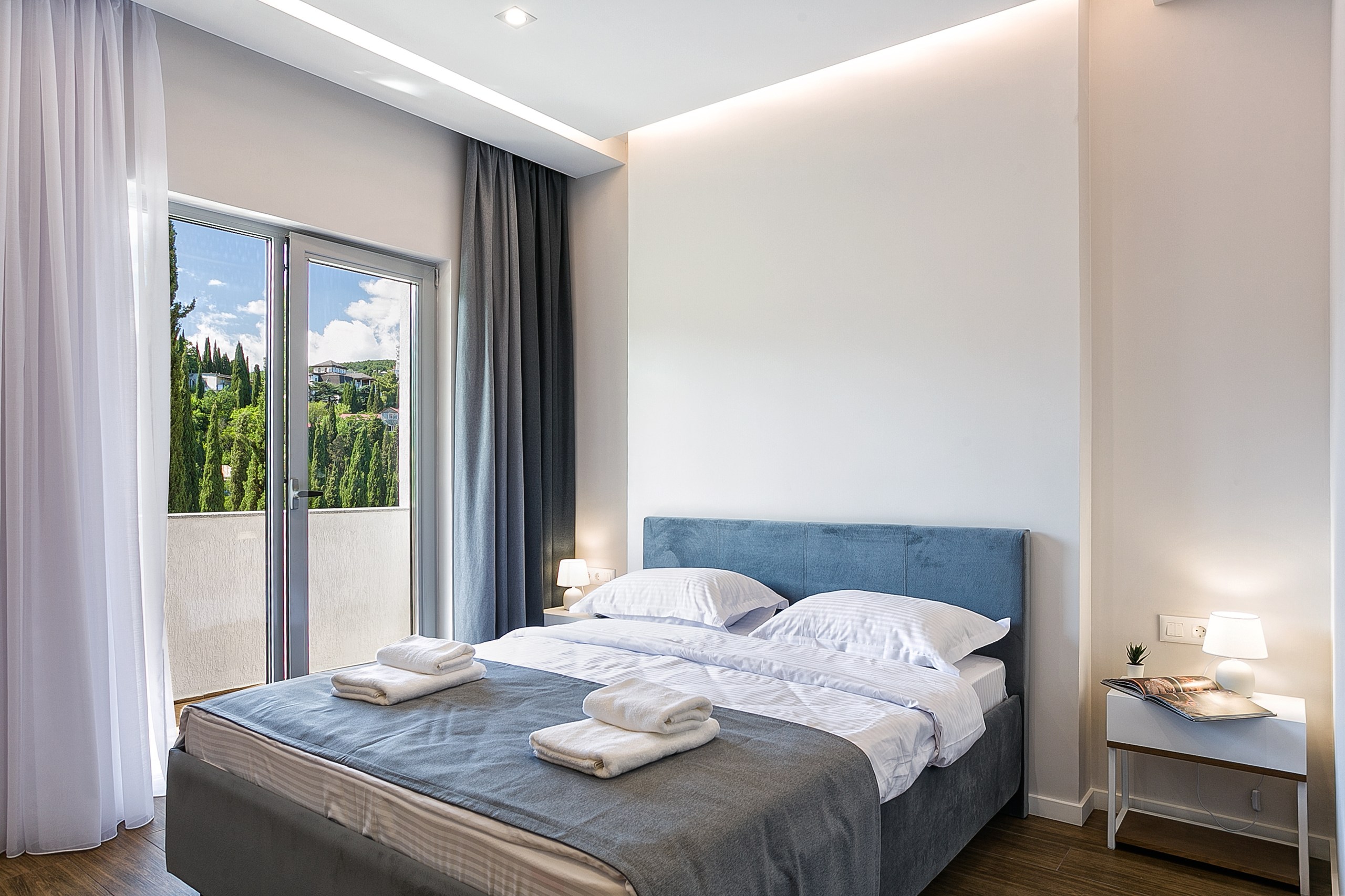 Алушта, Профессорский уголок, студия, 30 м², с террасой/балконом